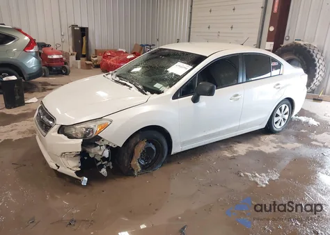 2013 Subaru Impreza 2.0I из США, поврежденный, VIN JF1GJAA69DH034861